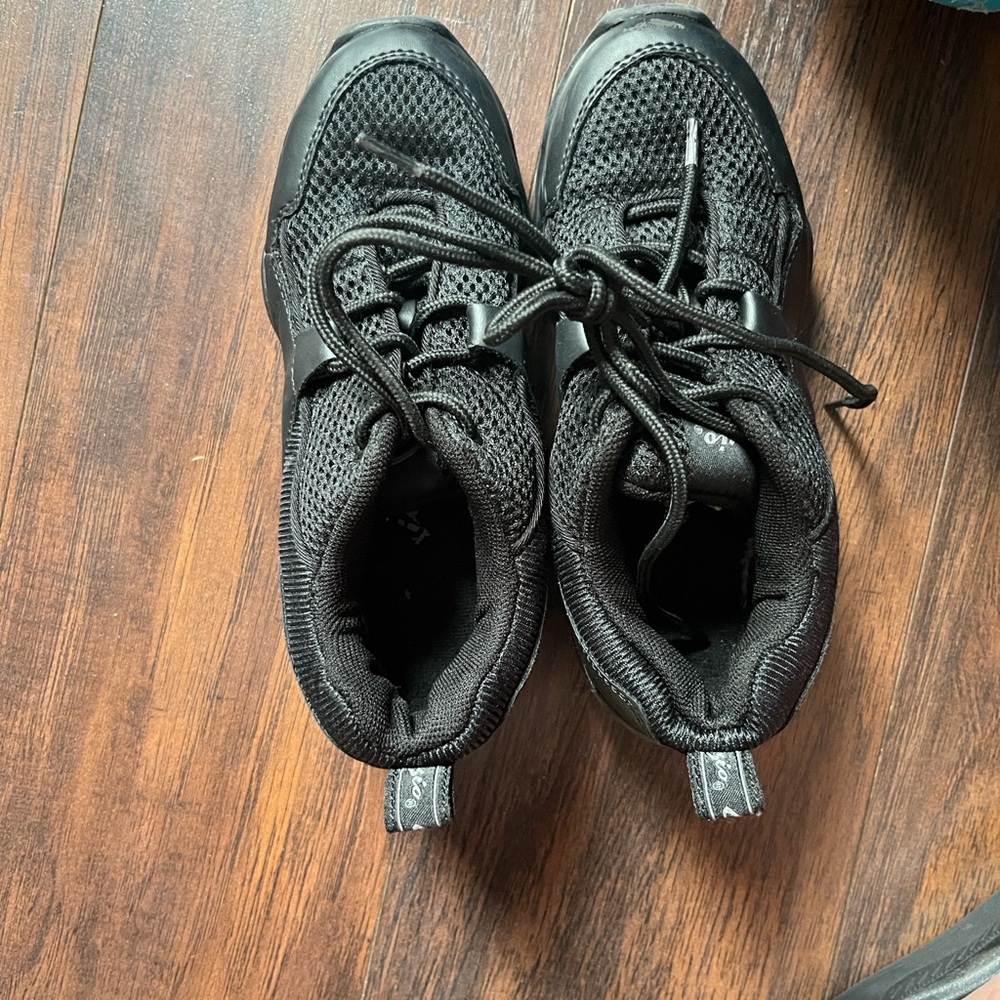 Capezio Black Mesh Hip Hop Sneakers